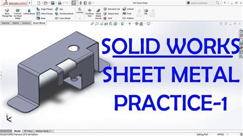 cswpa sheet metal pdf|solidworks sheet metal practice PDF.